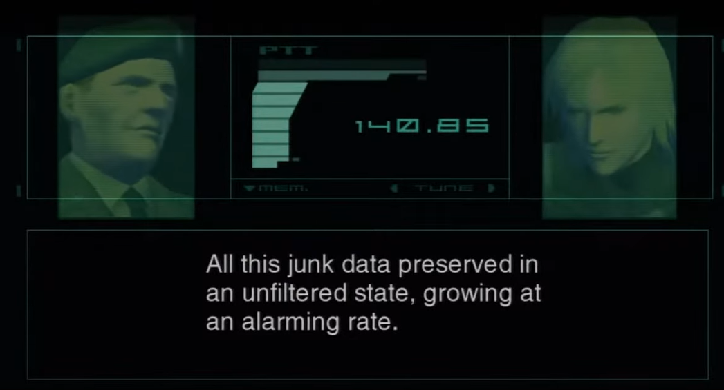 Source: Metal Gear Solid 2: Sons of Liberty